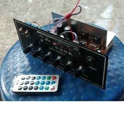modul kit amplifier speaker aktif mono plus echo
