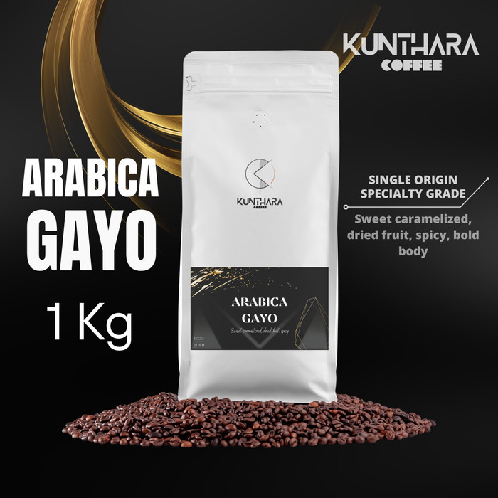 

Kopi Arabika Gayo Specialty (Full Wash) - 1Kg Biji/Bubuk