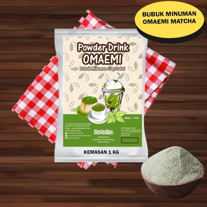 

Bubuk Numan Matcha Kemasan 1Kg Kualitas Terjan