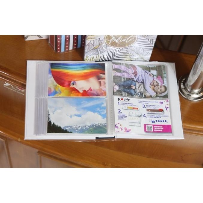 

Album 4R isi 200 Foto Model Selip Random Motif AS78