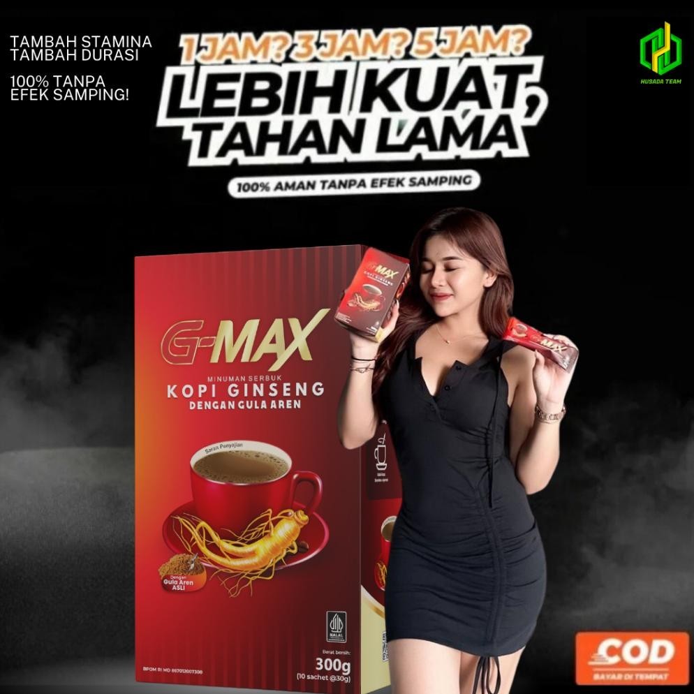 

Kopi Kuat Pria Tahan Lama Gmax Coffe Isi 10 Sachet Penambah Stamina Pria Dewasa Kopi Kuat Pria Herbal Tahan Lama Sembuhkan Ejakulasii Dini