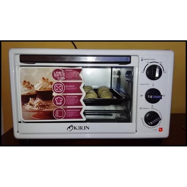 KIRIN OVEN LISTRIK 19 LITER - 190LW LOW WATT