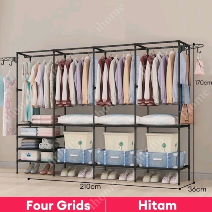 

Stand Hanger Rak Baju Gantung Kokoh Kuat Berkualitas
