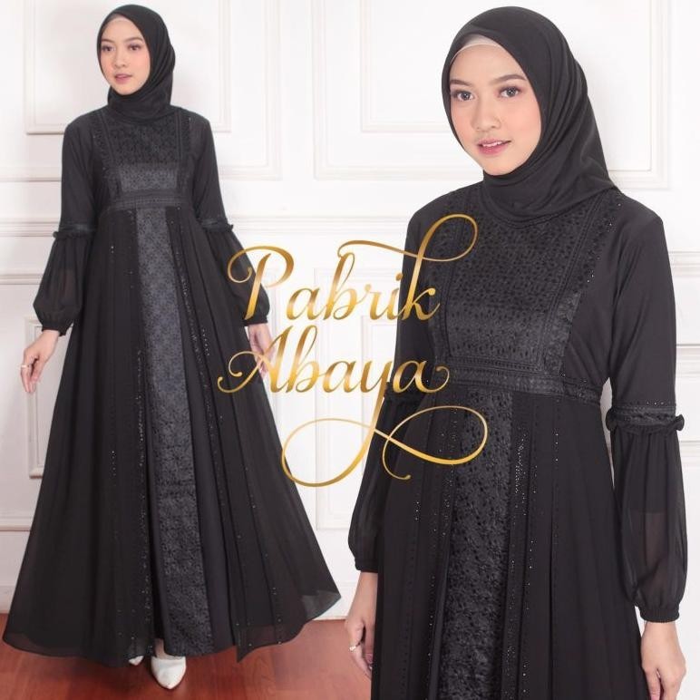 Gamis Abaya Remaja Tuey 83 Bordir Payet Pabrik Gamis Abaya Remaja