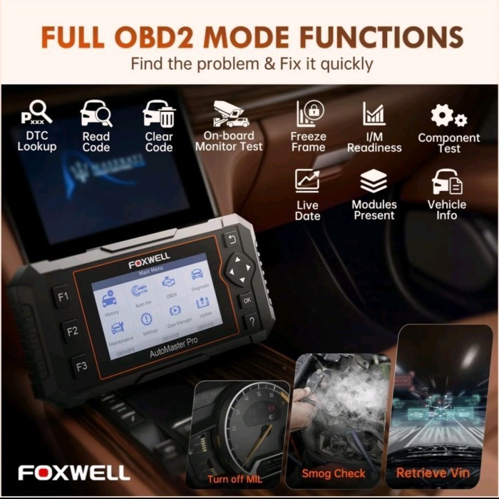 

Car Scanner Alat Scan Mobil Nt624 Full System
