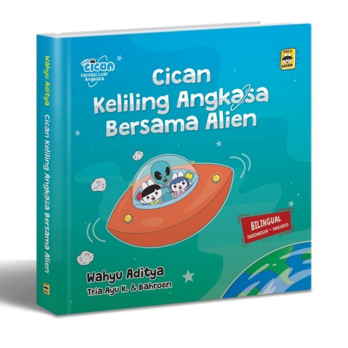 

Seri Luar Angkasa Cican Keliling Angkasa Bersama Alien Boardbook