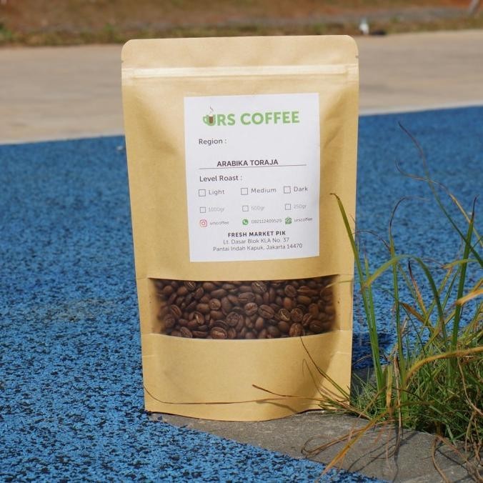 

Roasted Beans Kopi Toraja Arabica Premium|1 Kg|Dark Roast
