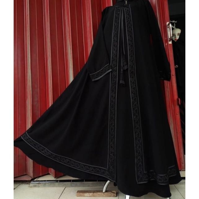 Gamis Abaya Remaja Nayla Set Outer Nayla Gamis Abaya Remaja