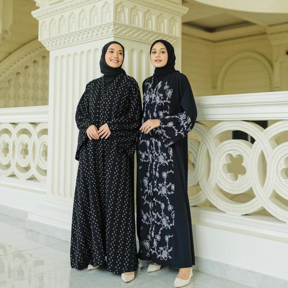 Gamis Abaya Remaja Dailydarling Dress Helwah Hande Arab Outer Maxi Dres Dubai Baju Haji Umrah Umroh 