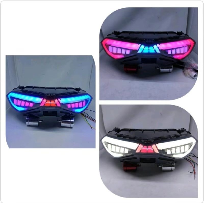 LAMPU STOP NMAX NEW RUNNING BELAKANG MODEL KAKRA STOPLAMP NMAX NEW RUNNING BELAKANG KAKRA