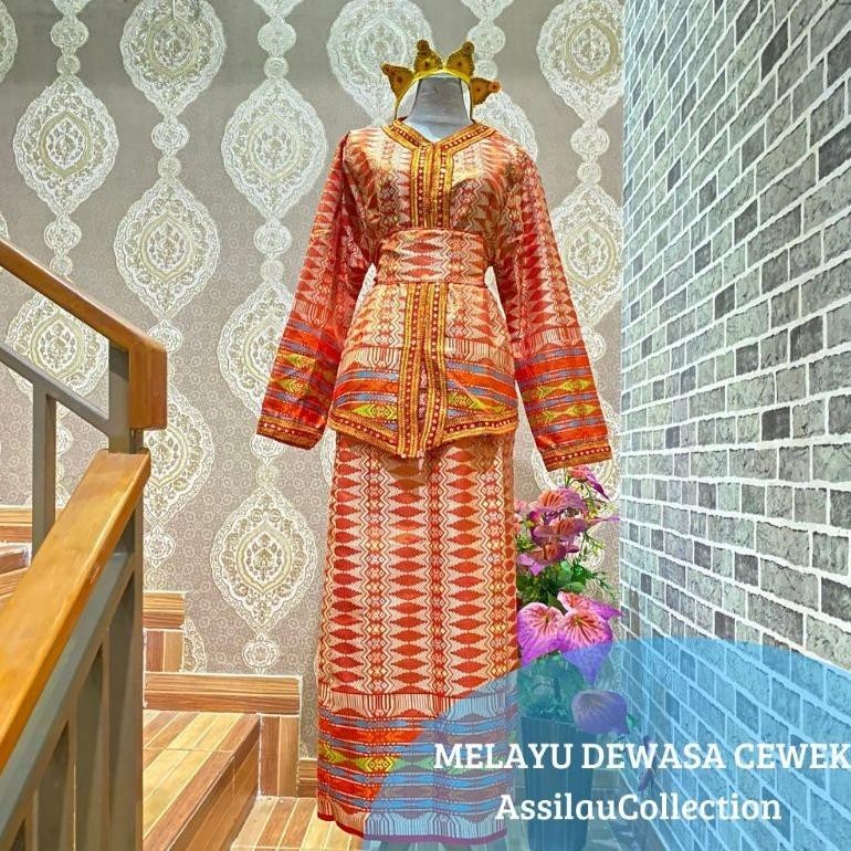 XCV Pakaian Tradisional Melayu//Adat Tradisional Melayu//Baju Adat Melayu TERLARIS