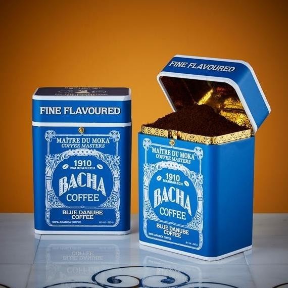 

Bacha Coffee Blue Danube 100% Arabica Ground Beans Medium Roast 250Gr