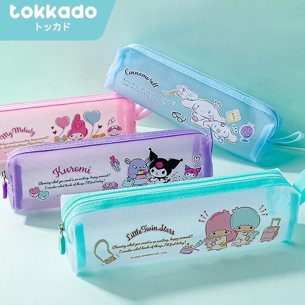 

TOKKADO Sanrio Meiji Pencil Case Original Tempat Kotak Pensil Anak Pouch Lucu