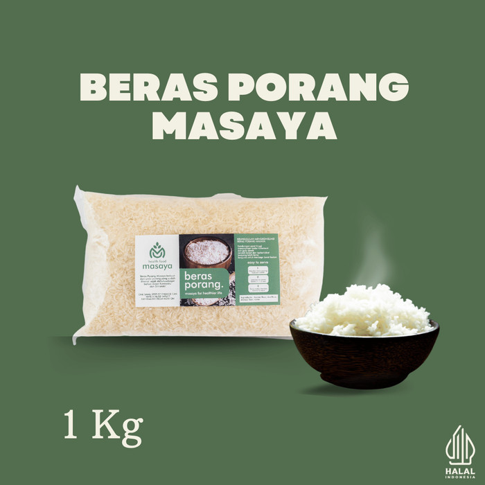 

1Kg Masaya Beras Porang - Shirataki Konjac Healthy Food