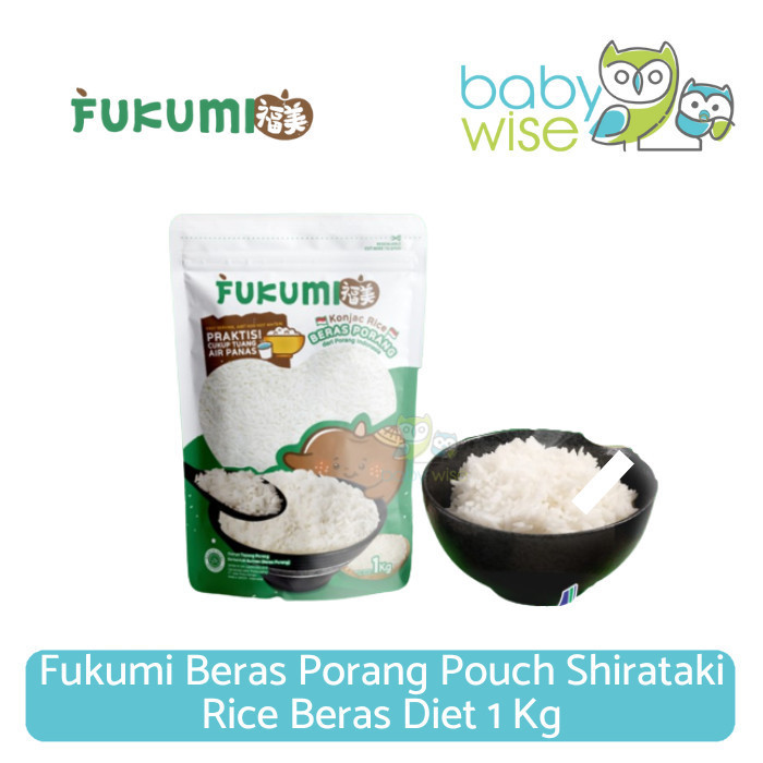 

Fuku Beras Porang Pouch Shirataki Rice Beras 1 Kg