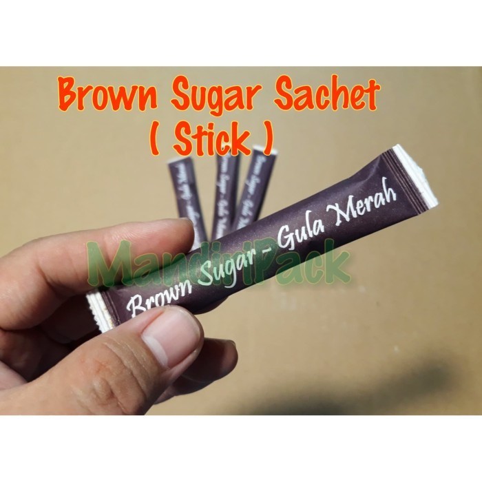 

Brown Sugar Sachet / Gula Merah Sachet Isi 250Pcs