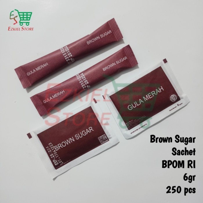 

Brown Sugar Sachet / Gula Aren Isi 250 Pcs ( Kotak / Batang )