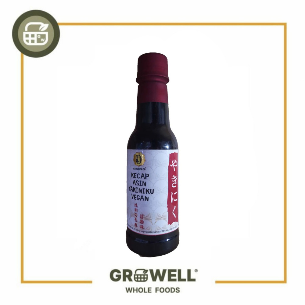 

DANABRATA KECAP ASIN YAKINIKU VEGAN 250ML
