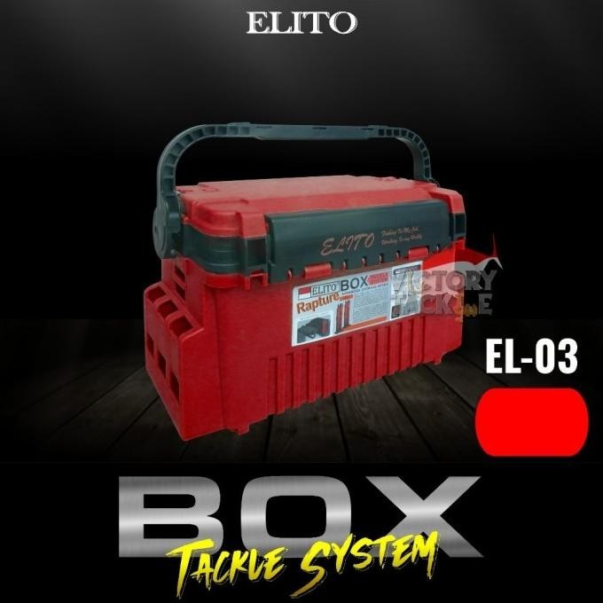 BOX PERALATAN PANCING ELITO TACKLE BOX 12L VS-7070N