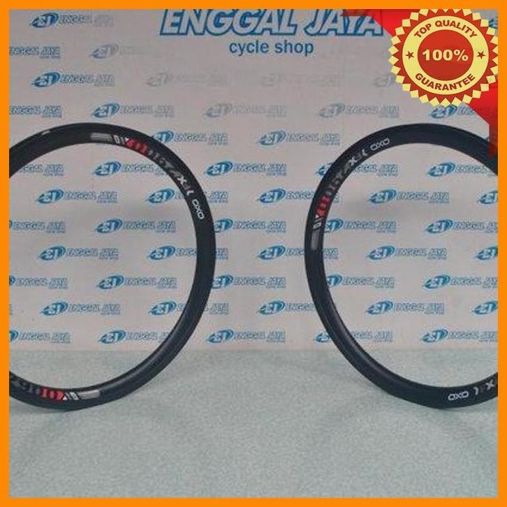 (BK SEPT) RIM VELG OXO FX2900 UKURAN 20 INCH 406 ALLOY 36H DOUBLE WALL 3CM BY STRUMMER - RIMS SEPEDA