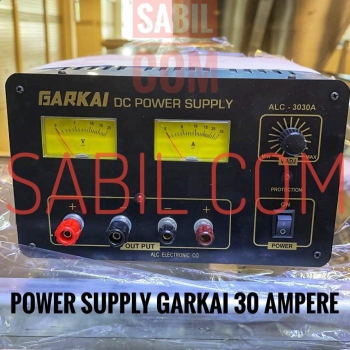 POWER SUPPLY GARKAI 30A POWER SUPLY GARKAI 30 AMPERE DC POWER SUPPLY