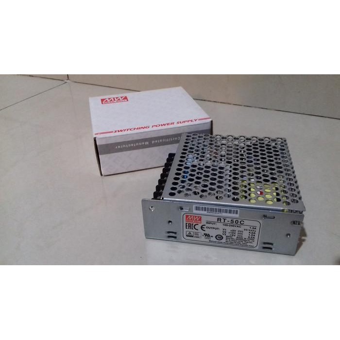 POWER SUPPLY MEAN WELL RT-50C - MEAN WELL PSU