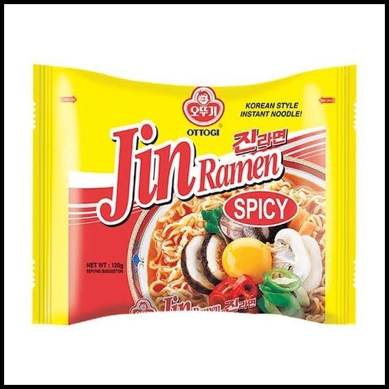 

Ottogi Jin Spicy Ramen - Mie Ramyun Pedas Ala Korea