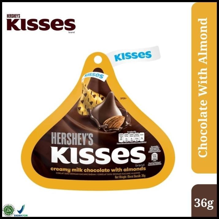 

[Isi 8 Pcs] Hersheys Chocolate 36Gr - Cokelat / Coklat Hershey