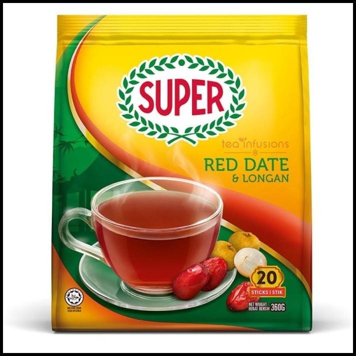 

[Isi 20Pc] Super Red Date + Longan Tea - Minuman Longan Leci + Kurma