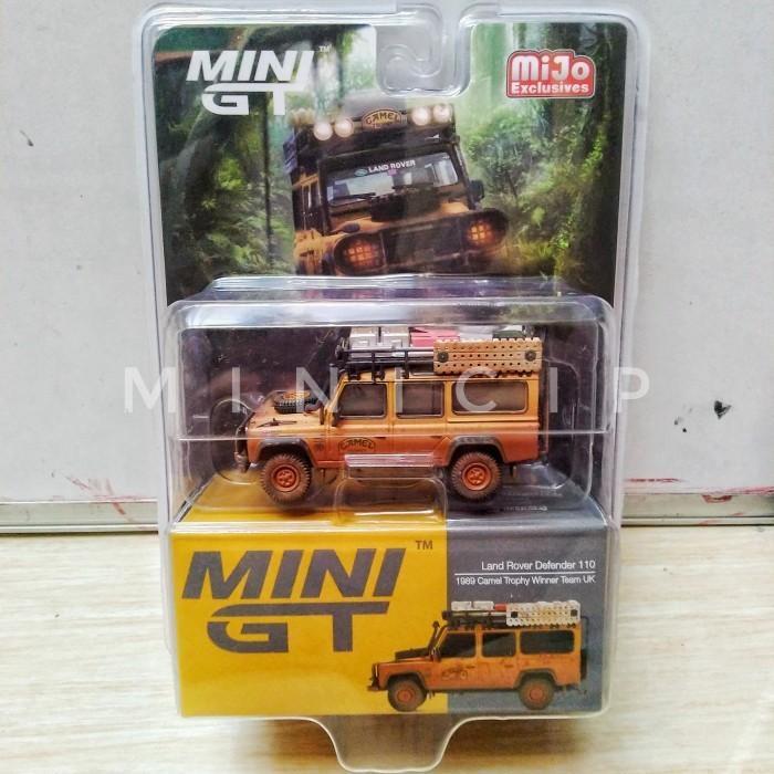 mini GT land rover camel dirty