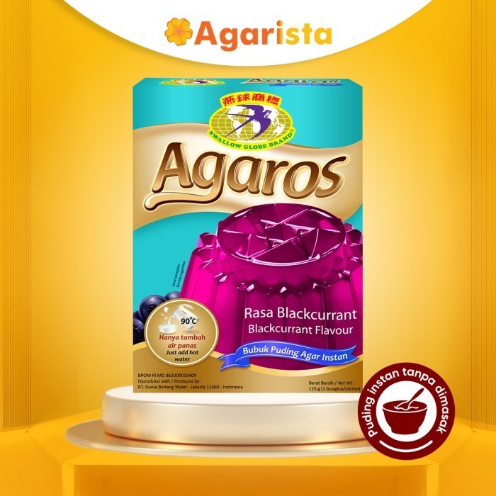 

AGAROS BLACKCURRANT PUDING K01