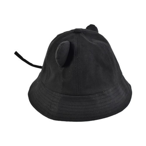 Topi Bucket Cat - Hitam