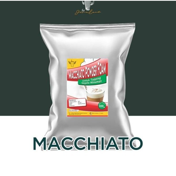 

TOPPING MACHIATO FOAM POWDER TERLARIS 1KG