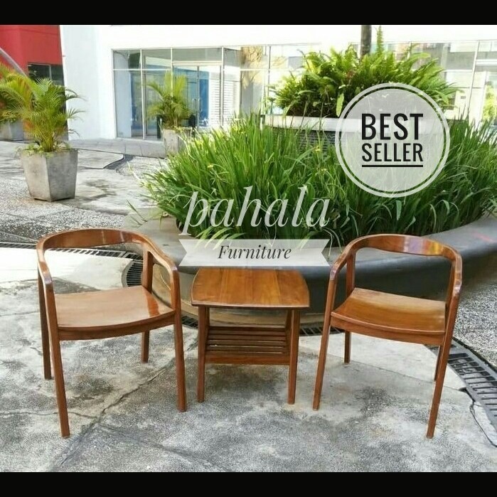 Ready Stok - Kursi Teras Jati New Betawi (Kursi Jati, Outdoor, Interior, Furniture)