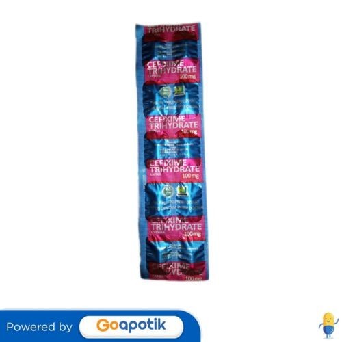 CEFIXIME HEXPHARM 100 MG STRIP 10 KAPSUL