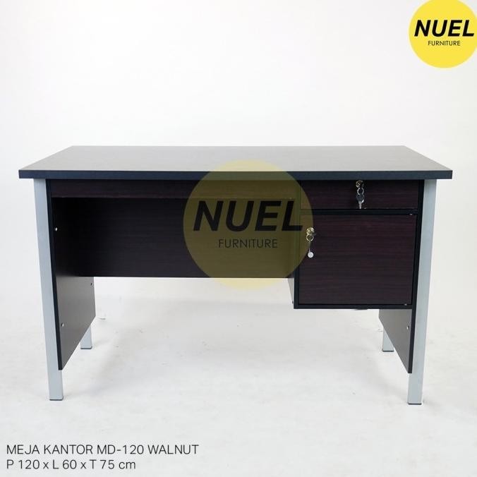 Meja Kantor/ Meja Tulis/ Meja Kerja / Meja Setengah Biro MD-120
