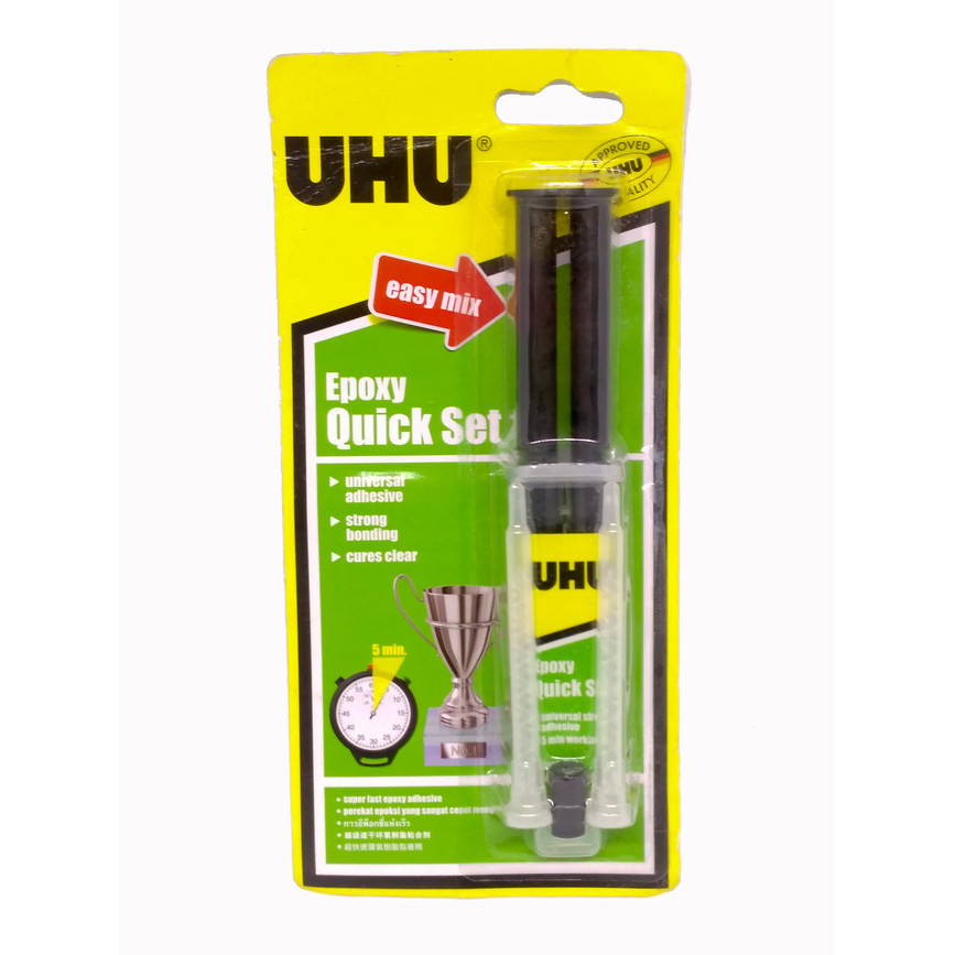 

Lem Uhu Epoxy Quick Set 137545