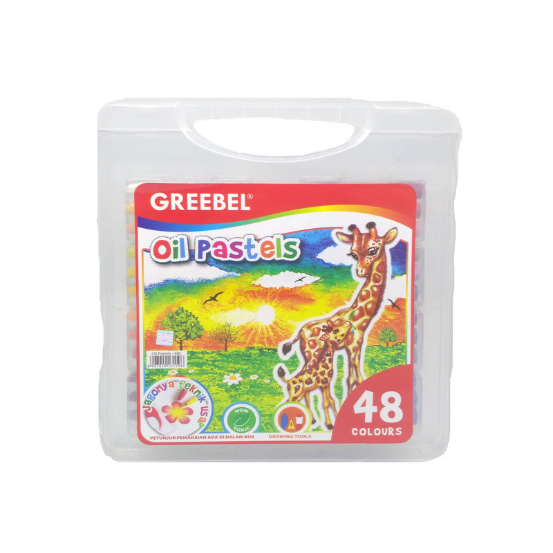 

Greebel Crayon Oil Pastel Isi 48 Warna
