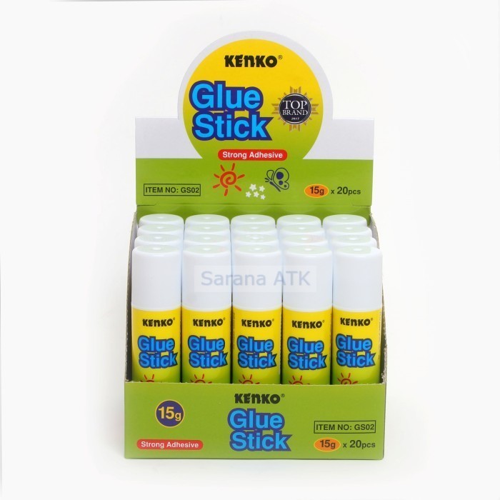 

KENKO GLUE STICK GS 15GR / LEM KERTAS 15GR [ PCS ]