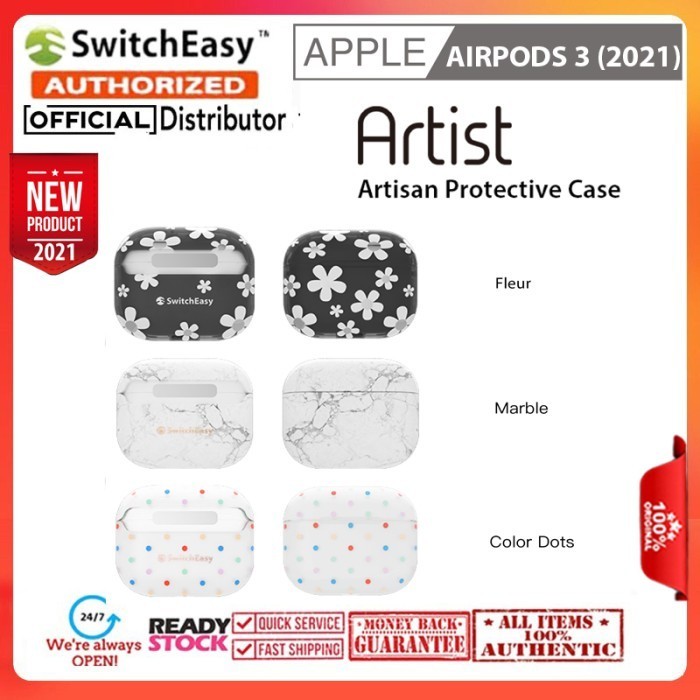 Case AIrpods 3 2021 SWITCHEASY ARTIST Protective Unique Design