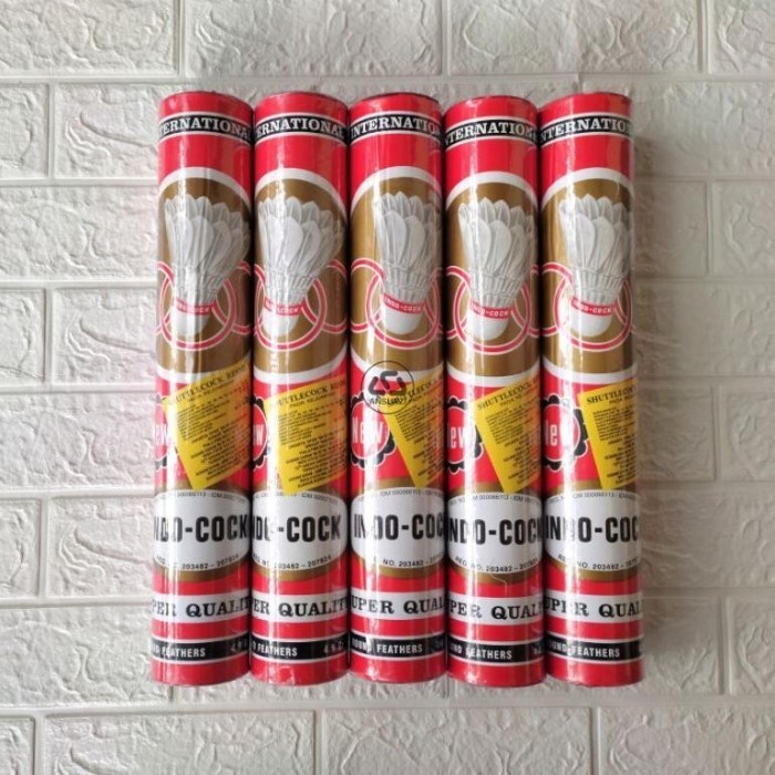 Kok Badminton Atau Shuttlecock Indo Cock Merah