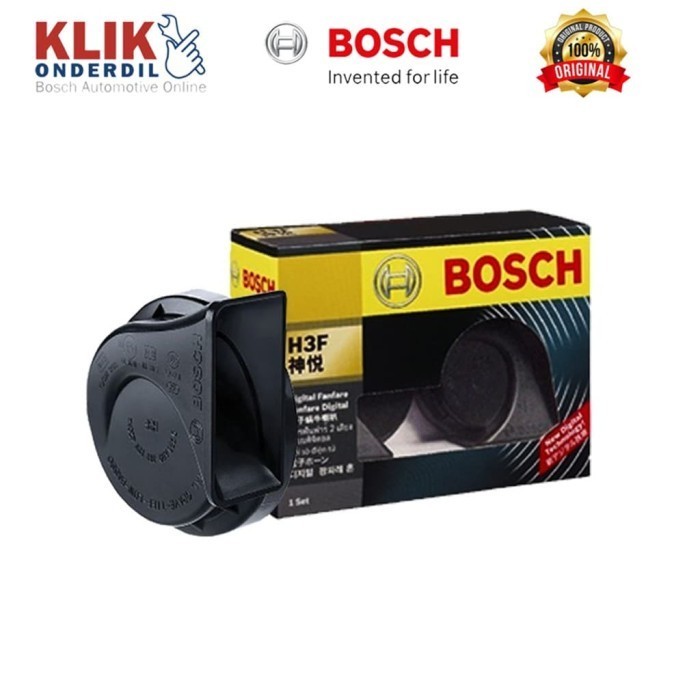 Bosch Klakson Mobil Daihatsu Terios H3F Digital Fanfare (Keong) Black