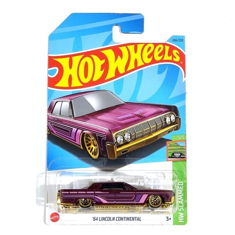 Hot Wheels 64 Lincoln Continental Ungu