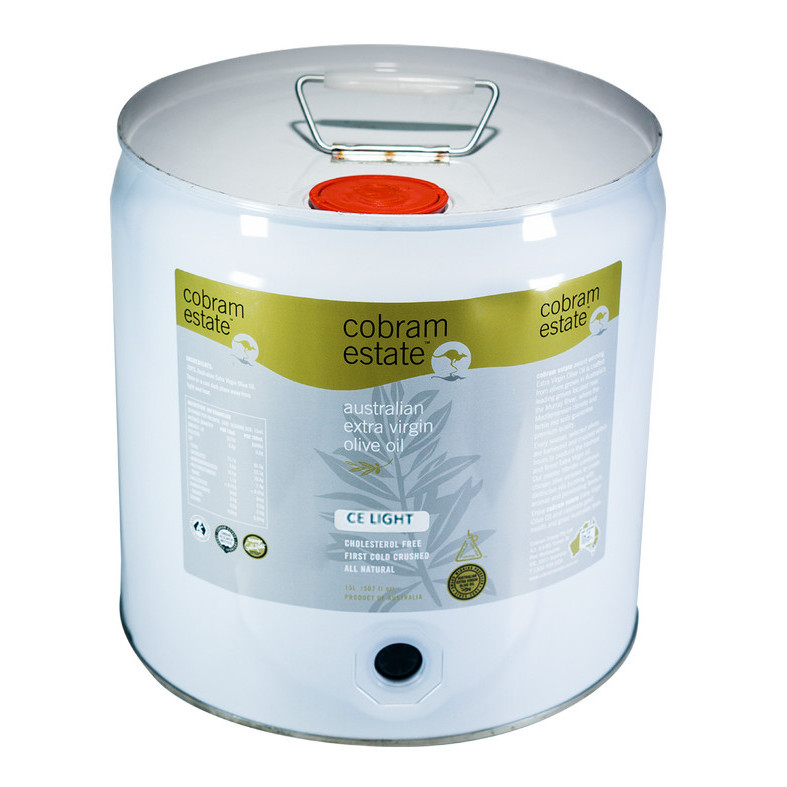 

Cobram Estate Extra Virgin Olive Oil Light Flavour 15Ltr (Ss)