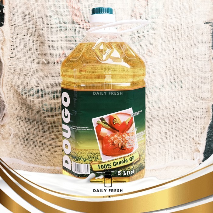 

Minyak Dougo 100% Pure Canola Oil 5 Liter