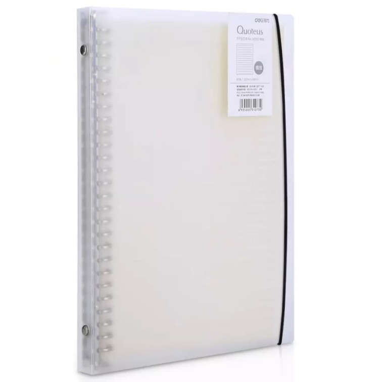 

Binder Note B5 Map Binder Ring B5 26Ring Transparan Deli Hb560 Quoteus