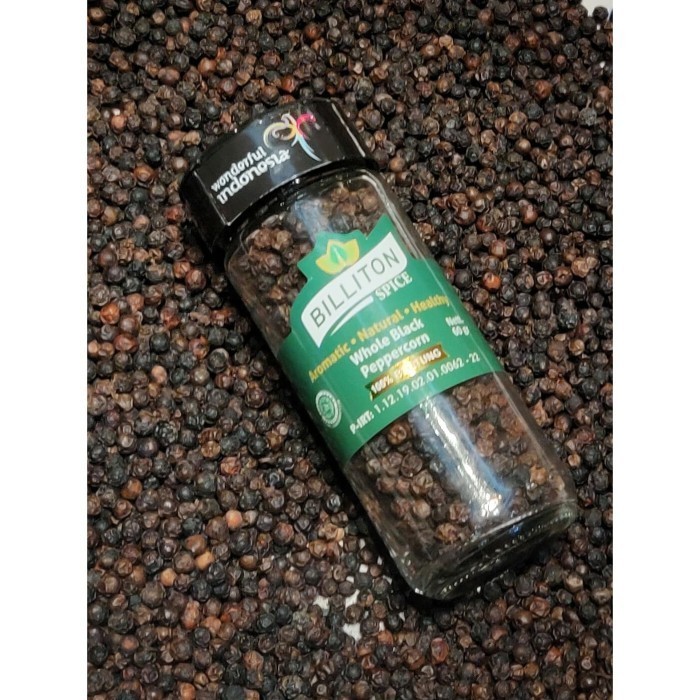 

Billiton Spice Refill Lada Hitam Belitung Tanpa Grinder/Gerusan