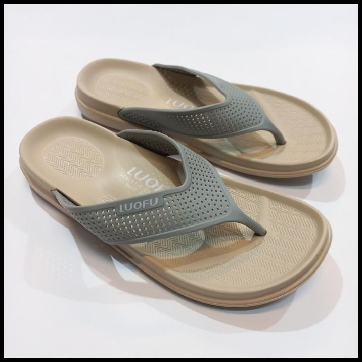 SANDAL JEPIT PRIA JELLY | LUOFU E-7165