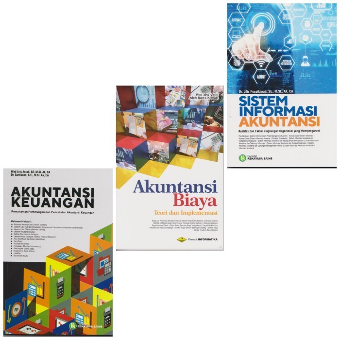 

Buku Paket Akuntansi Biaya Keuangan Sistem Informasi Akuntansi 3In1