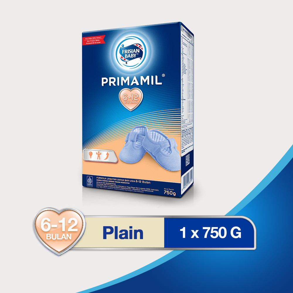Original Frisian Flag Baby Primamil 750 gr Susu Formula Bayi (6-12 Bulan) - 1 pcs Termurah
